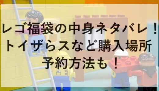 レゴ福袋2026の中身ネタバレ！トイザらスなど購入場所や予約方法も！